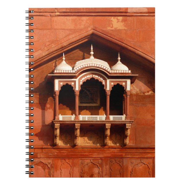 India Temple Wall Notebook (Front)
