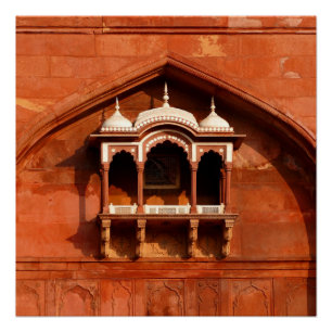 India Temple Wall Poster