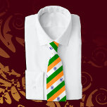 India Ties, fashion Indian Flag, business Tie<br><div class="desc">Neck Tie: Patriotic Indian Flag fashion and India business design - love my country,  office wear,  travel,  national patriots / sports fan</div>
