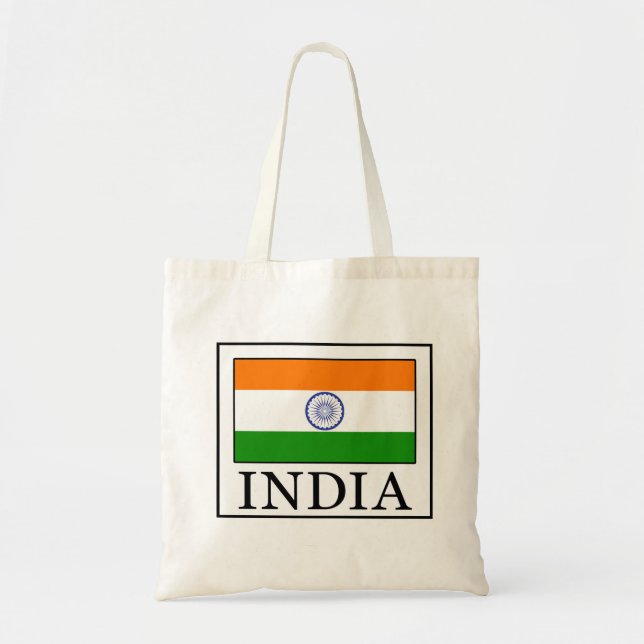 India tote bag (Front)