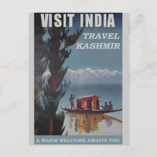 India Travel Postcard