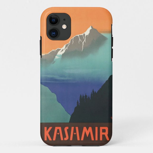 India Travel Poster iPhone case (Back)