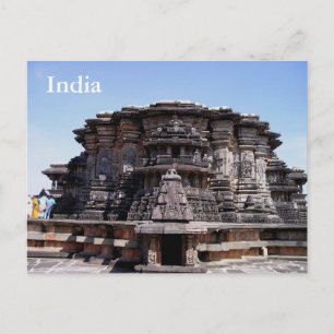India Vintage Tourism Travel Add Postcard