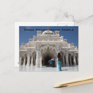 India Vintage Tourism Travel Add Postcard