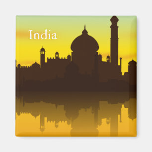India Vintage Tourism Travel Magnet