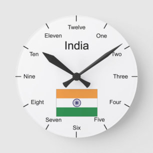 India Wall Clock