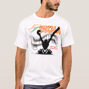 India 'We Did It' ICC Cricket World Champs T Shirt