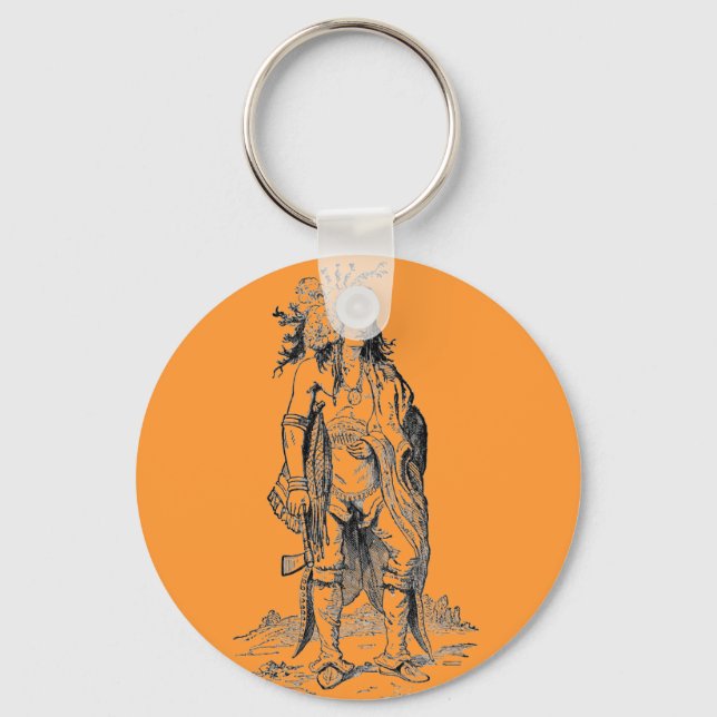 IndiaKeychain Key Ring (Front)