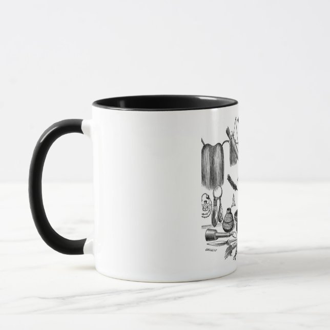 Indian Artefacts Mug (Left)