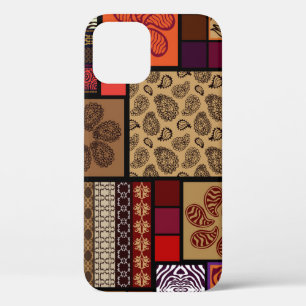 Indian arts, mega seamless creative set. iPhone 12 case