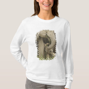 Indian / Asian Elephant and young one,Corbett 3 T-Shirt