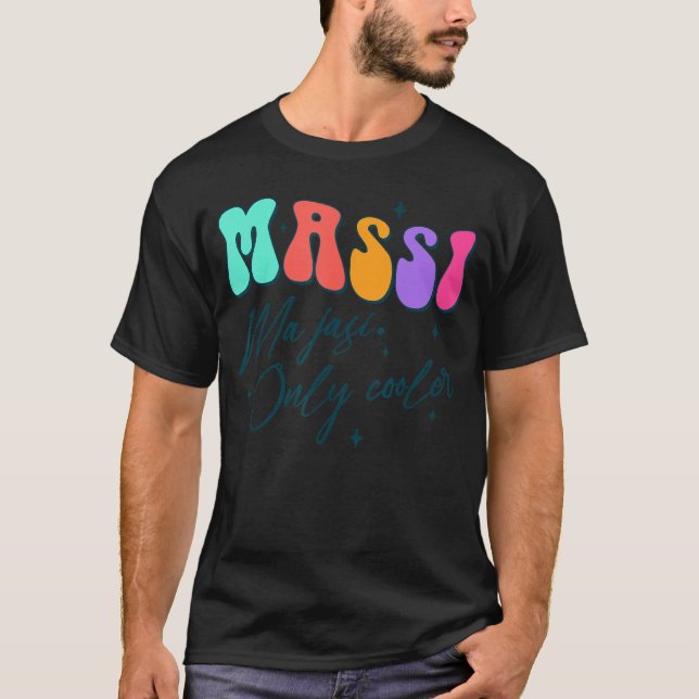 Indian Auntie Aunt Punjabi Desi Massi Ma Jasi Only T-Shirt (Front)