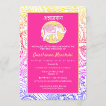 Indian Baby First Rice Annaprashana  Ceremony