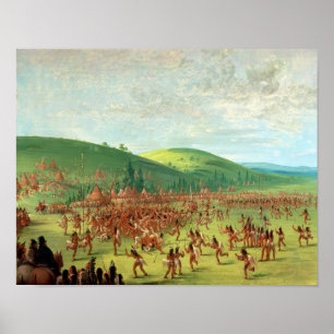 Indian Ball Game Poster