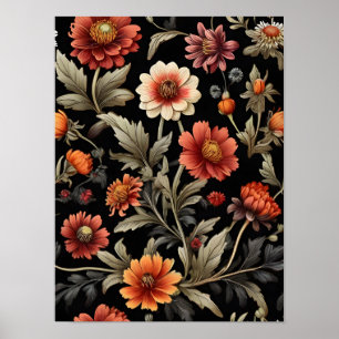 Indian Blanket Wildflower Poster