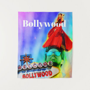 Indian Bollywood Themed Colourful Party Tapestry