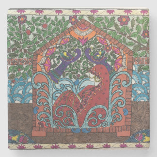 Indian bride coaster