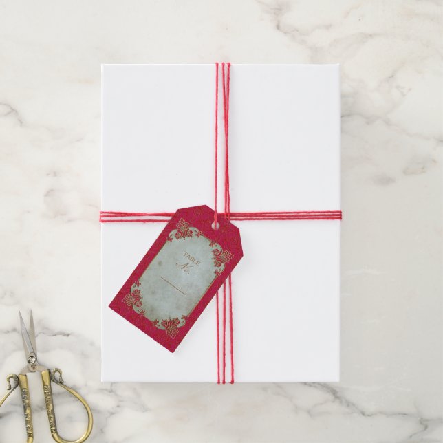 Indian Bride -  Gift Tag (With Twine)