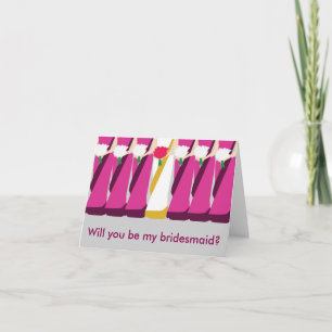 Indian Bridesmaid card