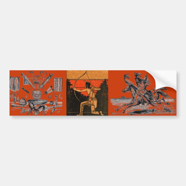 Indian Bumper Sticker (Front)