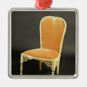 Indian chair, c.1820 metal tree decoration