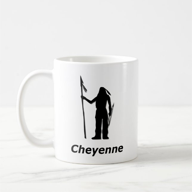 Indian Cheyenne Coffee Mug (Left)