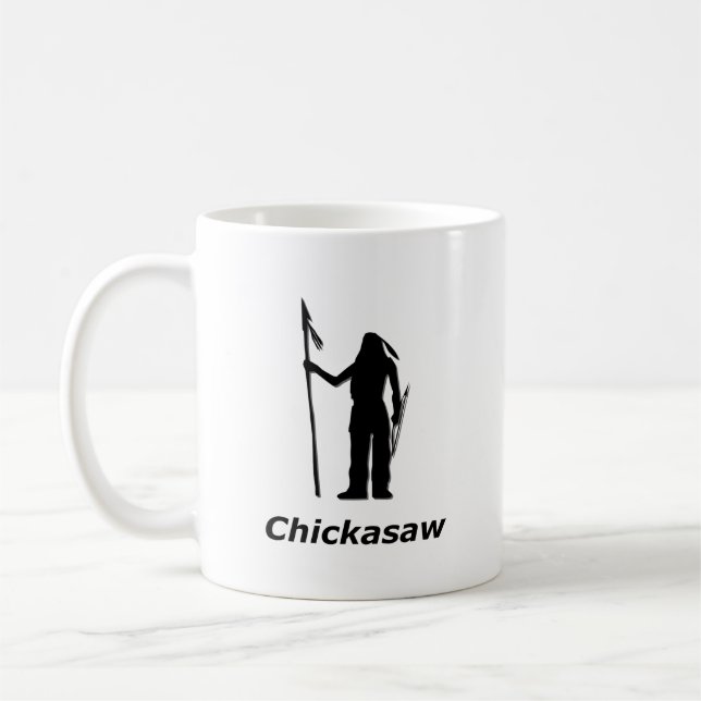 Indian Chickasaw Coffee Mug (Left)