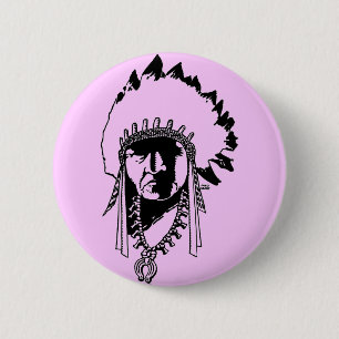 Indian Chief Button