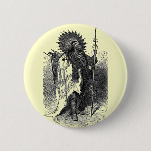 Indian Chief Button