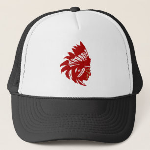 Indian chief head Native American chief Trucker Hat