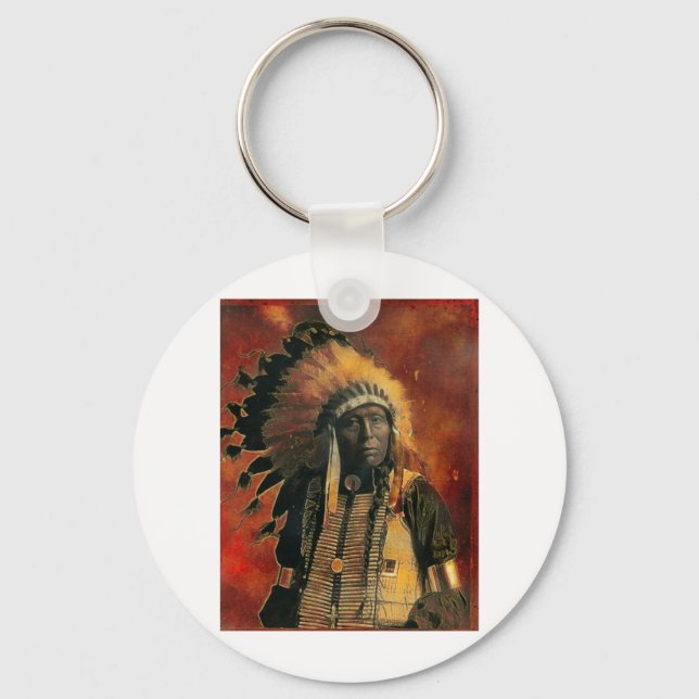 Indian_Chief Key Ring (Front)