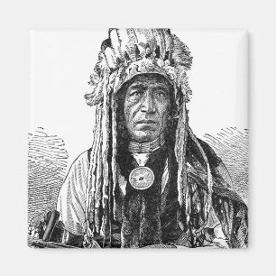 indian Chief Magnet