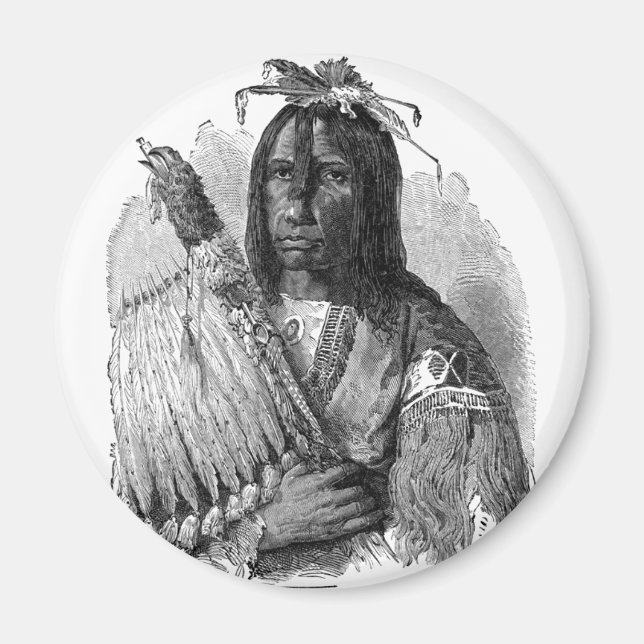 Indian Chief Magnet (Front)