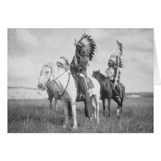Indian Chief on Horseback, 1905