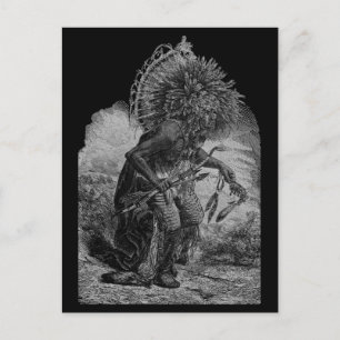 Indian Chief Postcard