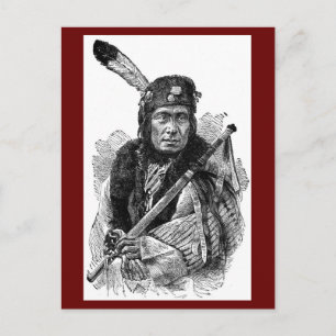 Indian Chief Postcard