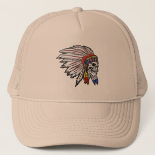Indian Skull Hats \u0026 Caps | Zazzle AU