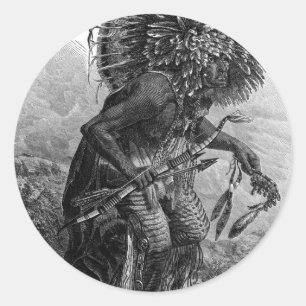 Indian Chief Sticker