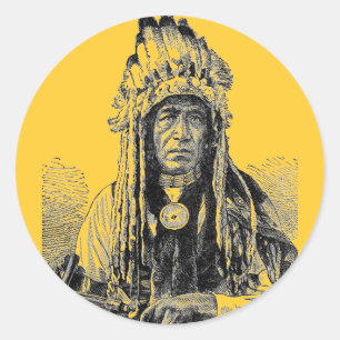 Indian Chief Sticker