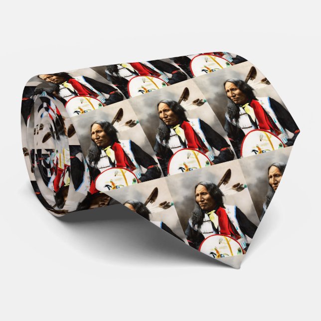 Indian Chief Tie (Rolled)