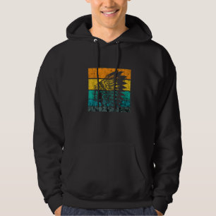 Indian Chief Vintage Retro Native American Native  Hoodie