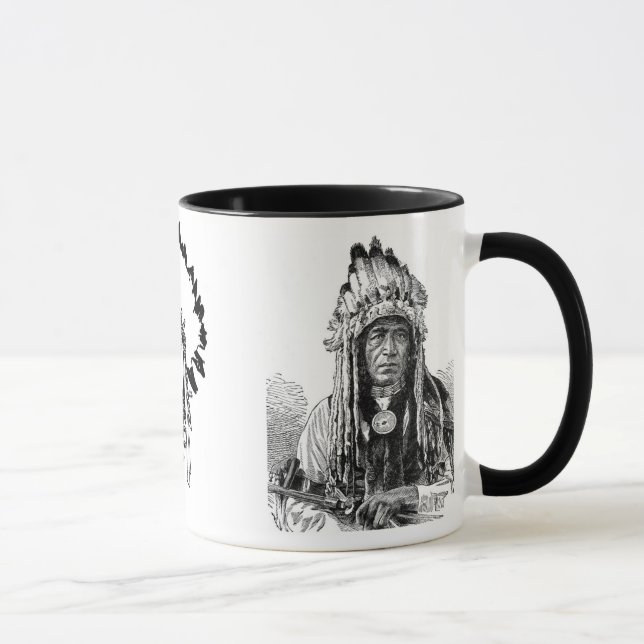 Indian Chiefs Mug (Right)