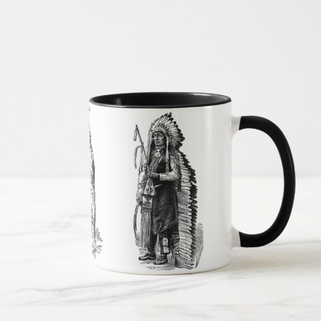 Indian Chiefs Mug (Right)