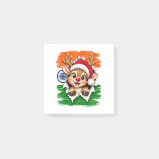 Indian Christmas Reindeer Post-it Notes