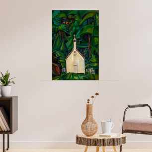 Indian Church Emily Carr Poster