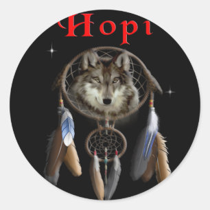 Indian Classic Round Sticker