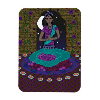 Indian Classical Dancer Magnet