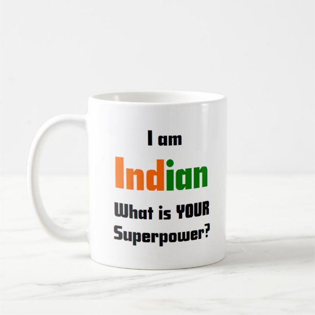 indian coffee mug (Left)