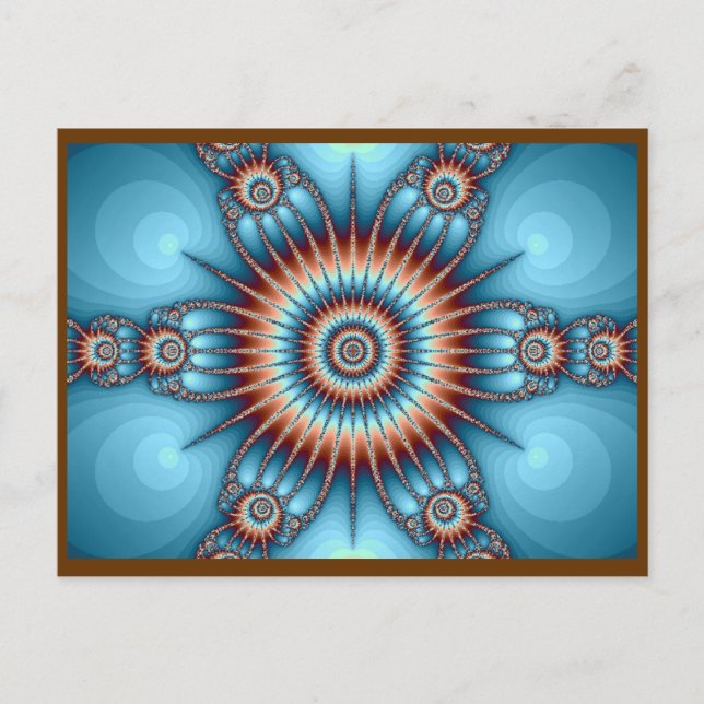 Indian Copper and Turquoise Postcard (Front)