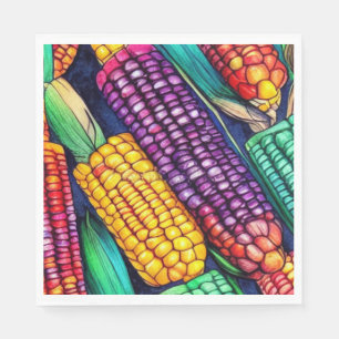 Indian Corn Napkin